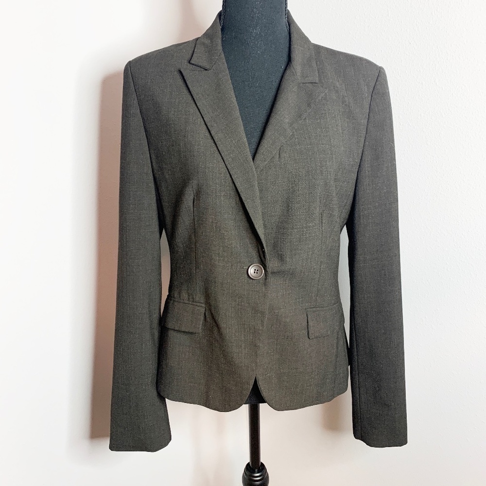 Express Design Studio Dark Brown Women's Blazer